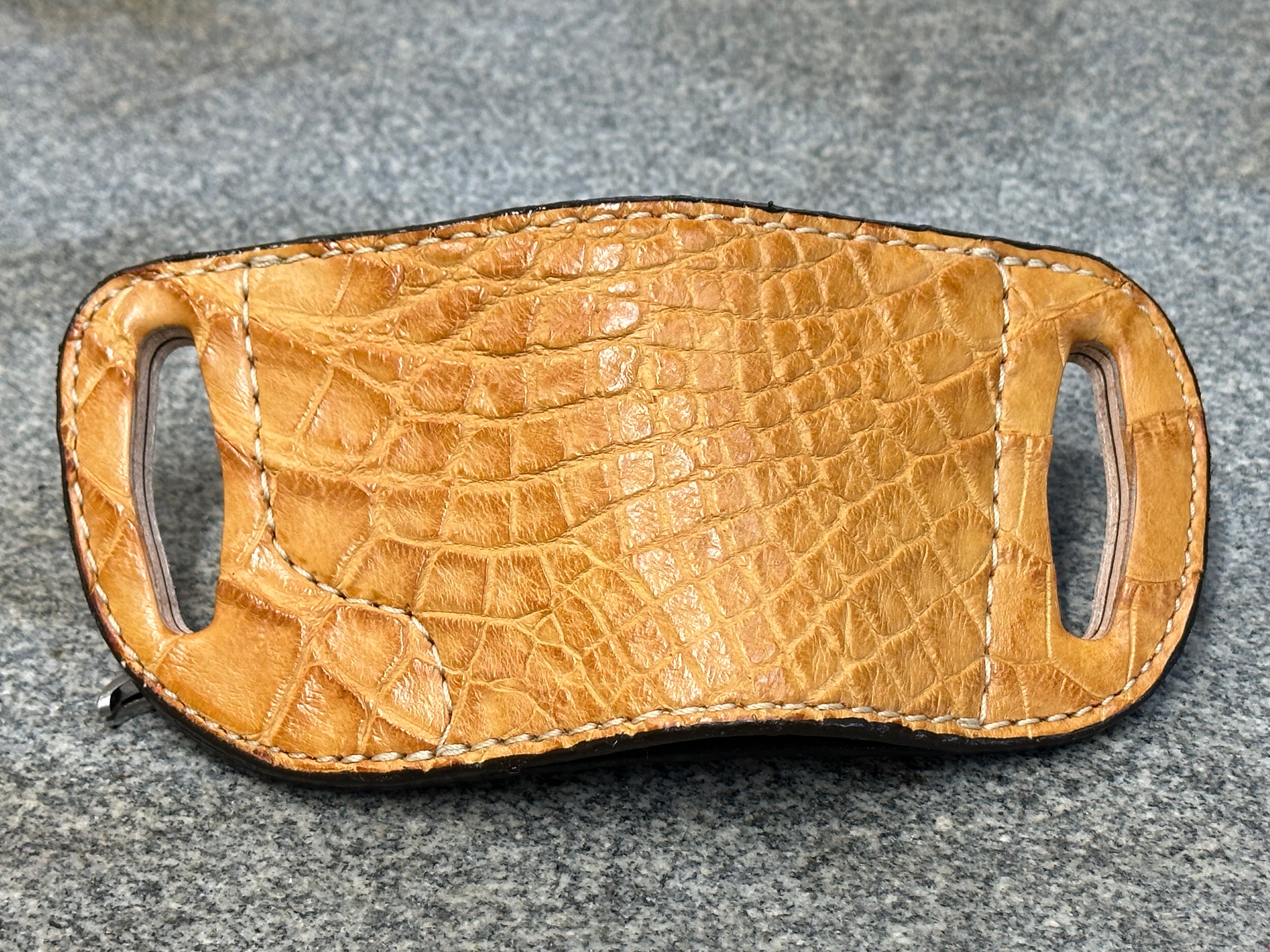 American Alligator (Honey) Slide Holster