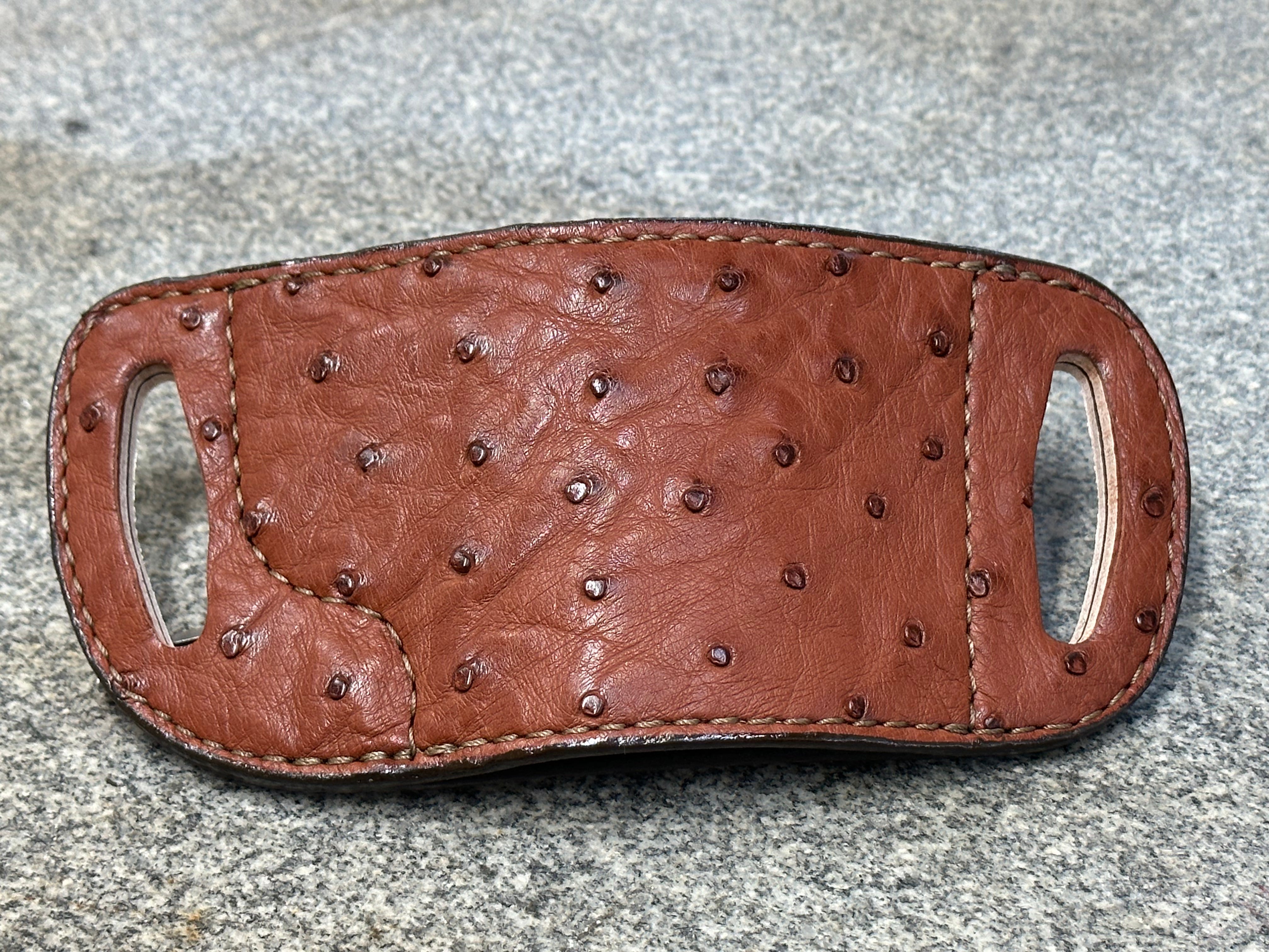 Ostrich (Rum) Slide Holster